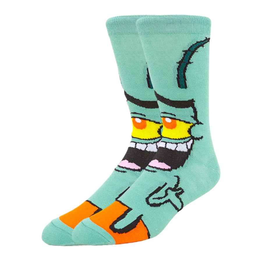 SpongeBob SquarePants Socks | Patrick Star & Squidward Crew Socks Cartoon Merchandise | Geekzillaa
