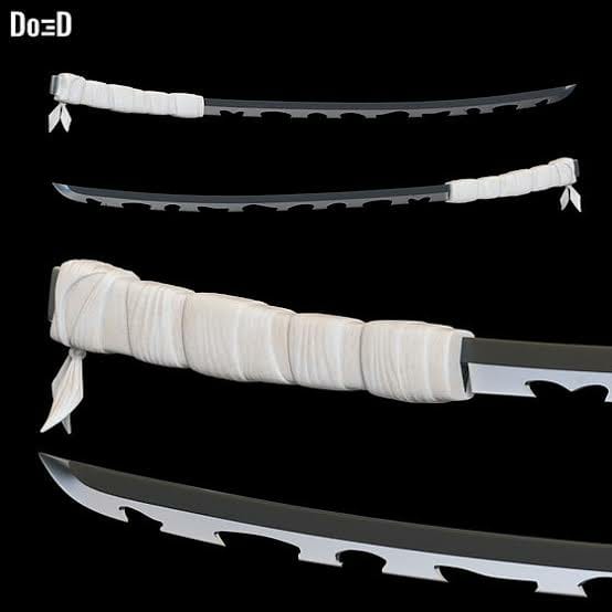 Inosuke Hashibira Dual Swords Metallic Replica Set – Demon Slayer High-Quality Katana | Geekzilla