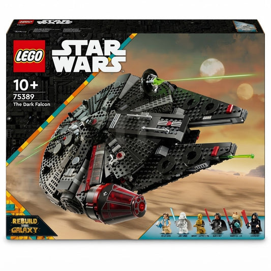 LEGO Star Wars The Dark Falcon Building Set – Rebuild the Galaxy Model (1,579 Pieces)