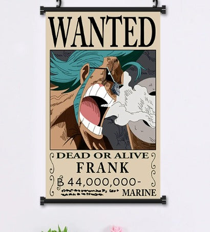 FRANK WANTED SCROLL POSTER