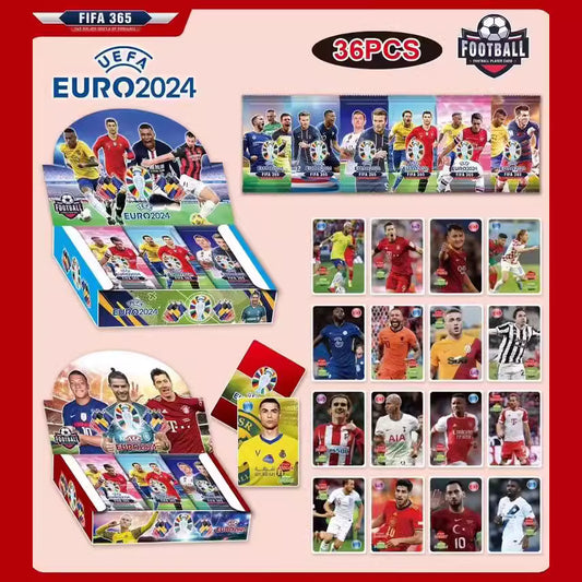 UEFA Euro Football Trading Cards - Premium Single Packet TGC