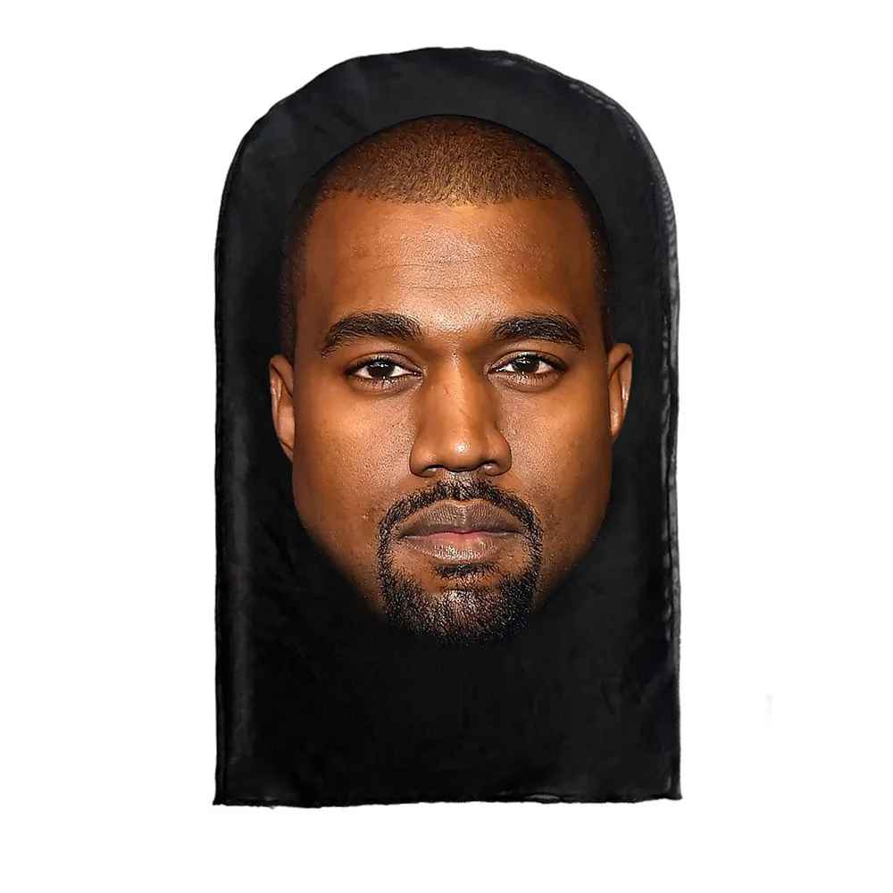 Novelty 3D Graphic Face Balaclava – Funny Celebrity & Pop Culture Printed Full Face Mask, Breathable Windproof Cosplay Neck Gaiter