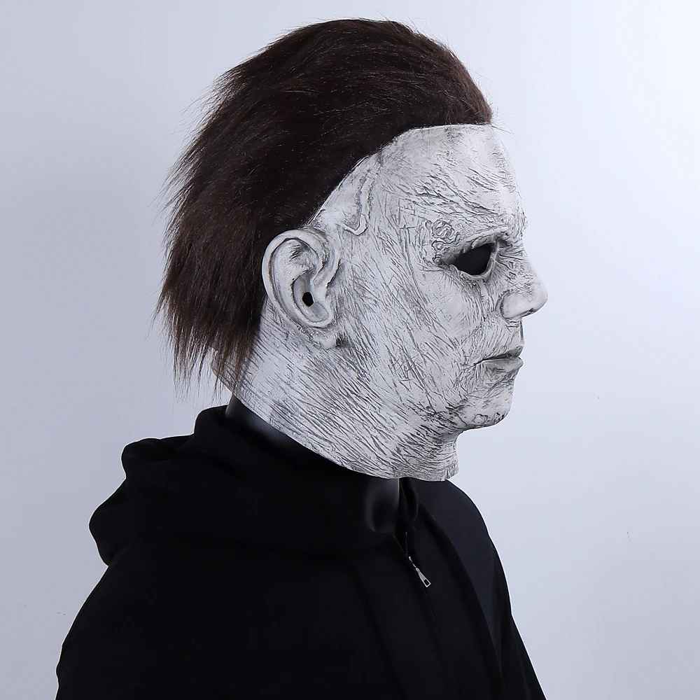 Halloween Michael Myers  Mask Cosplay Horror Bloody Latex Masks Helmet Carnival Masquerade Party Costume Props