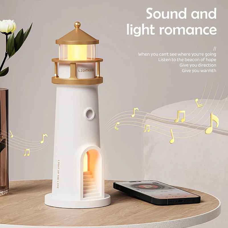🌙 Moon Projector Lighthouse: Smart Lighting