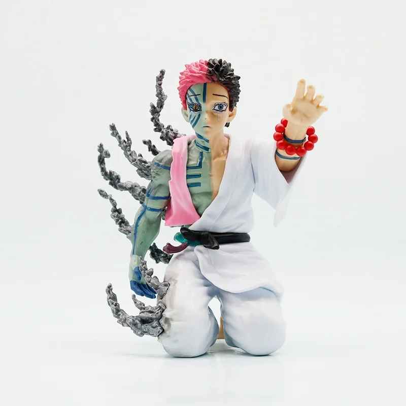 Akaza Demon Slayer Figure - Upper Moon Three "Hakuji" Transition Statue | 18cm Kimetsu no Yaiba Collectible | Emotional Backstory Edition