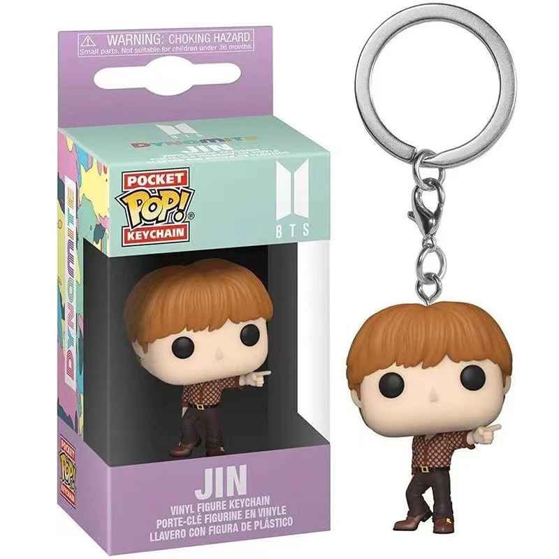 BTS members premium characters keychain