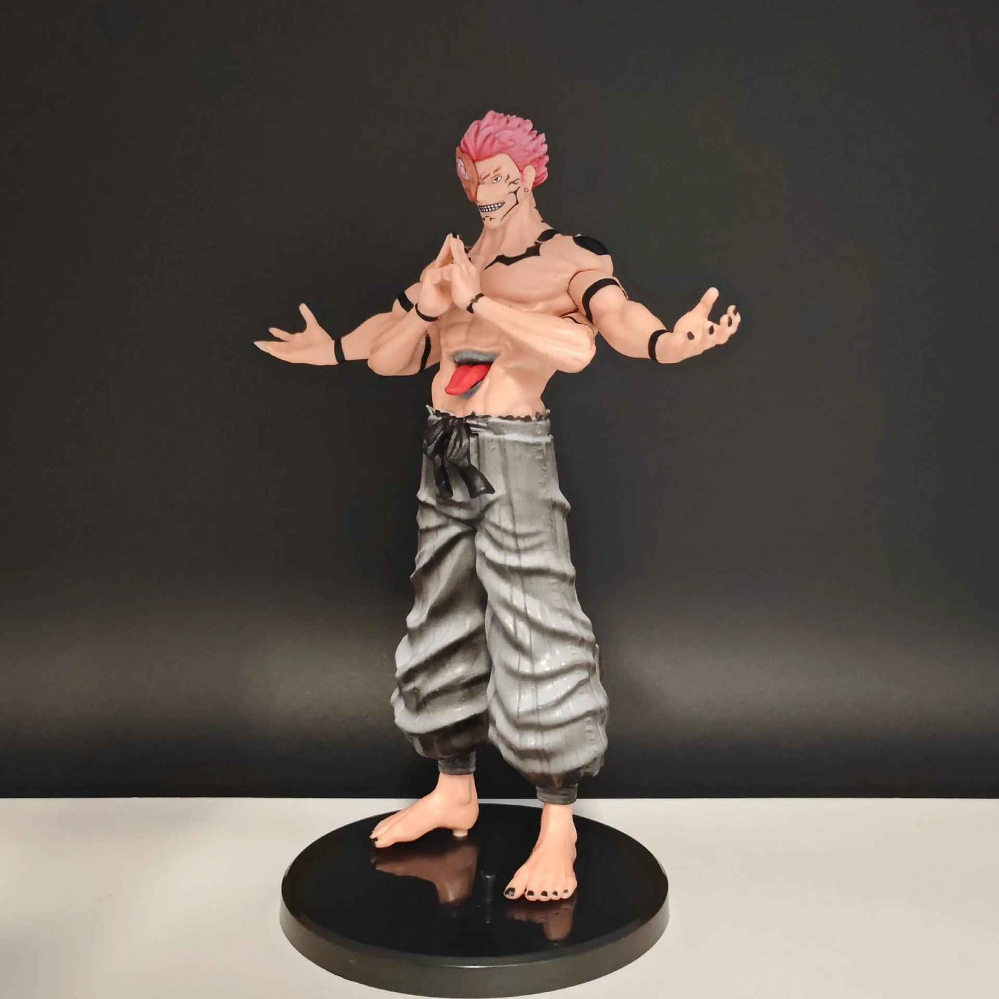 Jujutsu Kaisen Ryomen Sukuna 19.5cm True Form Action Figure – 4-Armed Anime Statue
