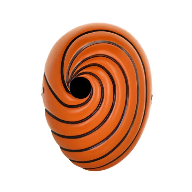 Naruto Shippuden Obito Uchiha Tobi Mask – Orange Spiral & White War Arc Cosplay Variants