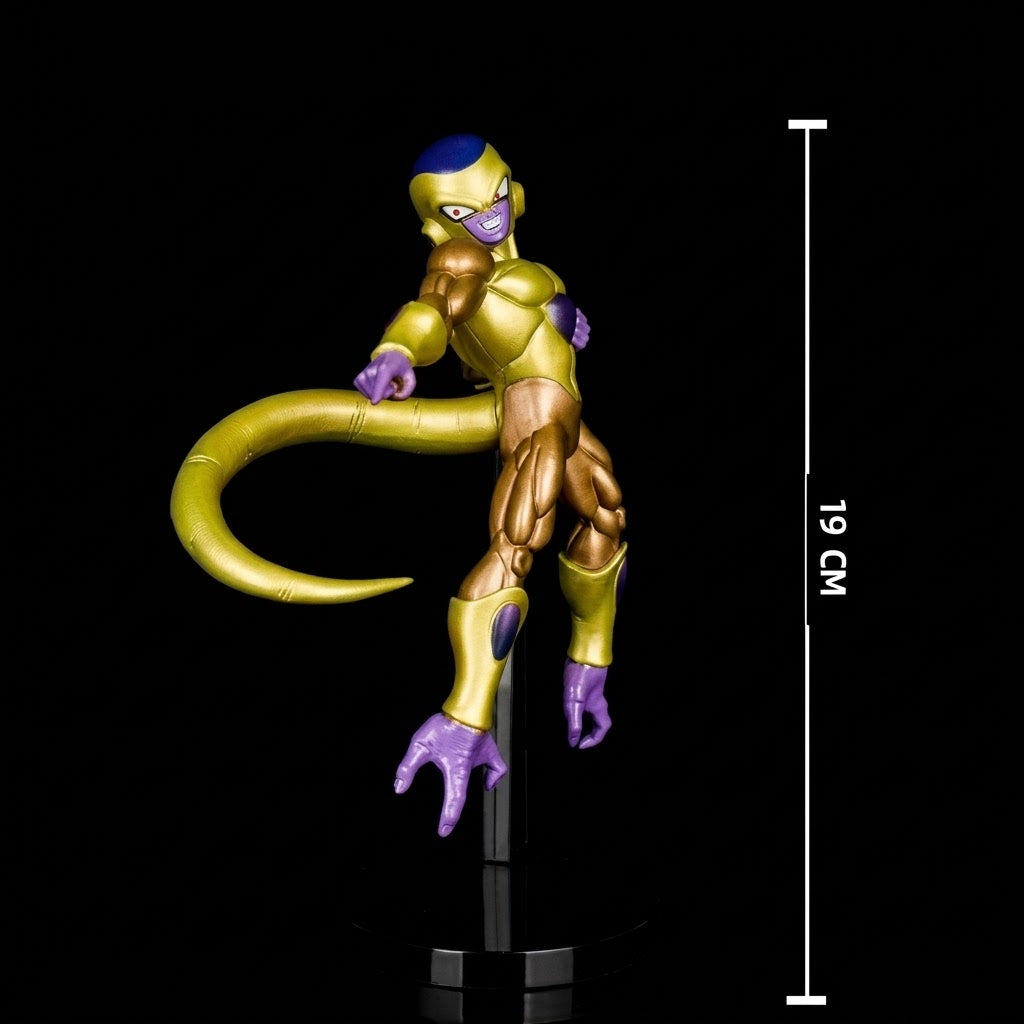 Dragon Ball Super Golden Frieza Anime Action Figure - PVC Statue with Stand