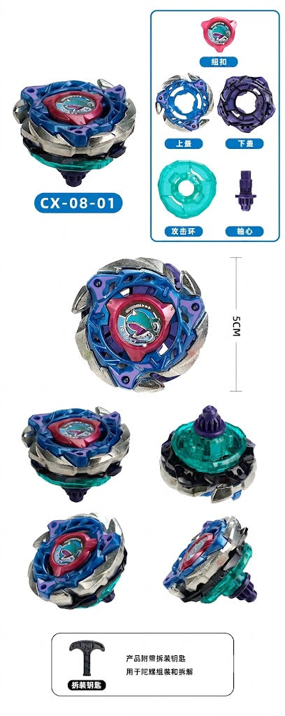 Beyblade X Metal Fusion Battling Tops – Premium High-Velocity Custom Spinners | Geekzilla