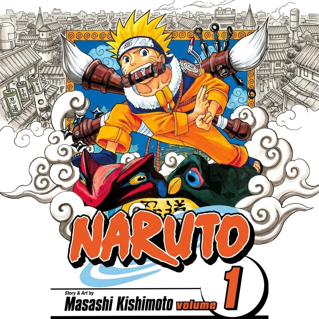 Naruto Manga - Volumes 1 to 10 (Select Volume)