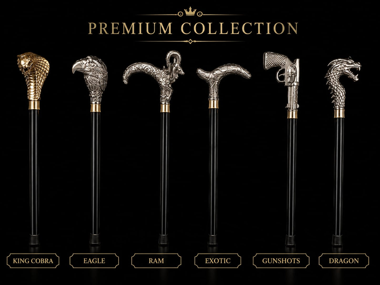 Premium Hidden Blade Sword Cane Collection – Tactical Walking Sticks