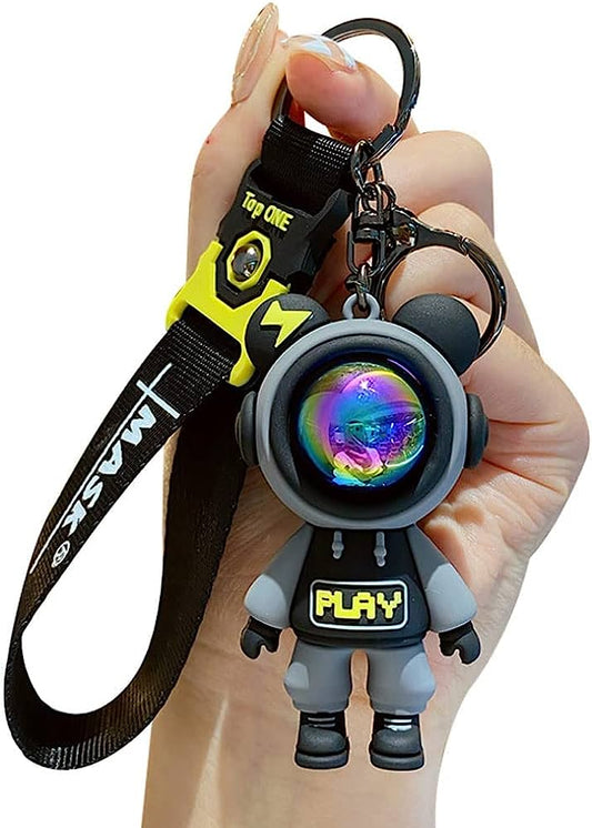 Astronaut Keychain – Space-Themed Alloy Pendant | Cute Bag &amp; Key Accessory