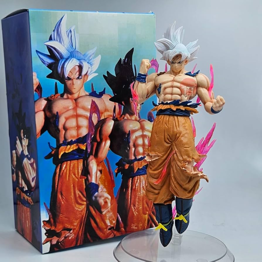 Dragon Ball Super Ultra Instinct Goku Figure – Premium Floating Battle Stance Collectible | Geekzilla