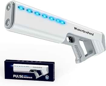 Pulse Electronic Water Gun – High-Tech Automatic Spray Blaster | Geekzilla