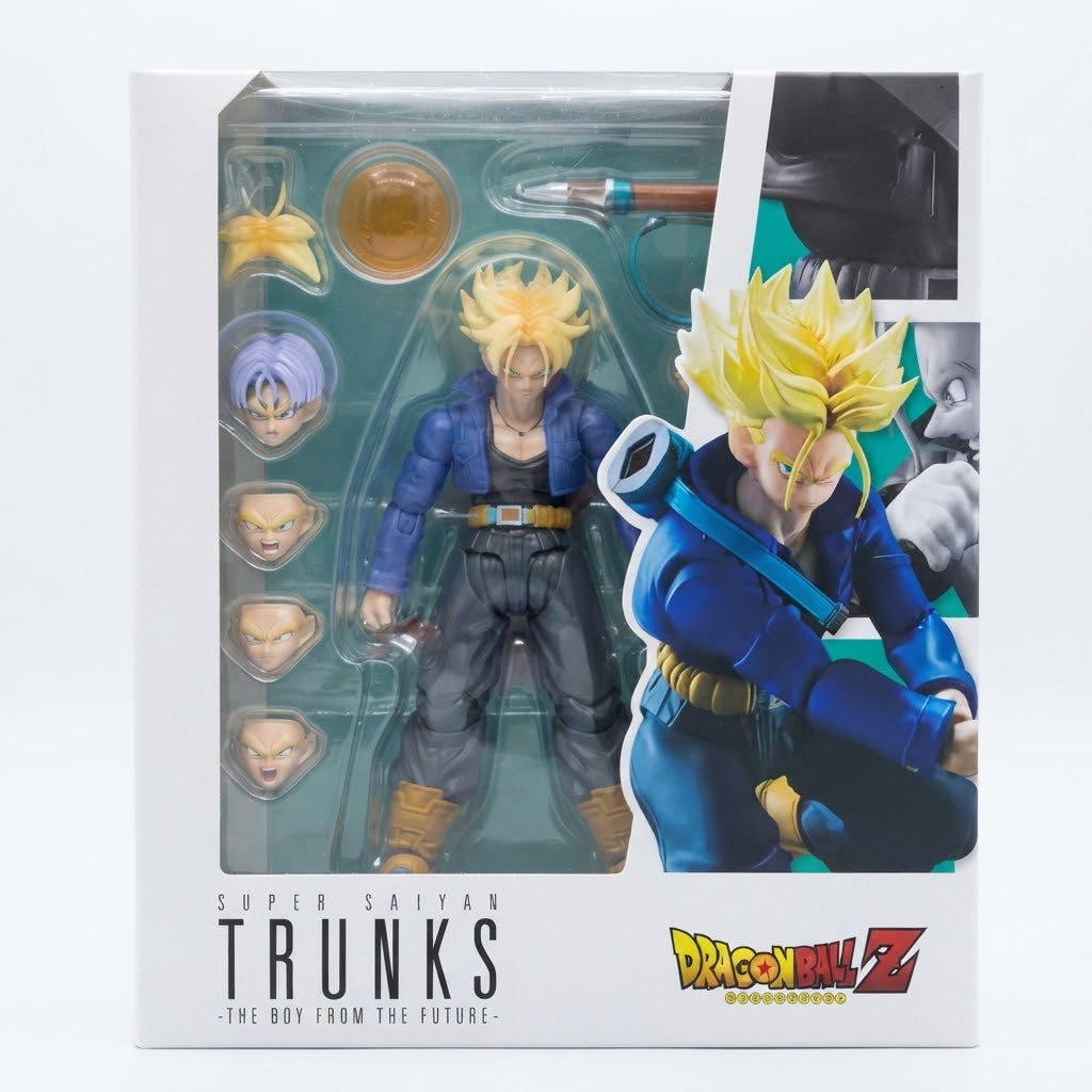 Bandai S.H.Figuarts Dragon Ball Z Super Saiyan Trunks -The Boy From The Future- Action Figure