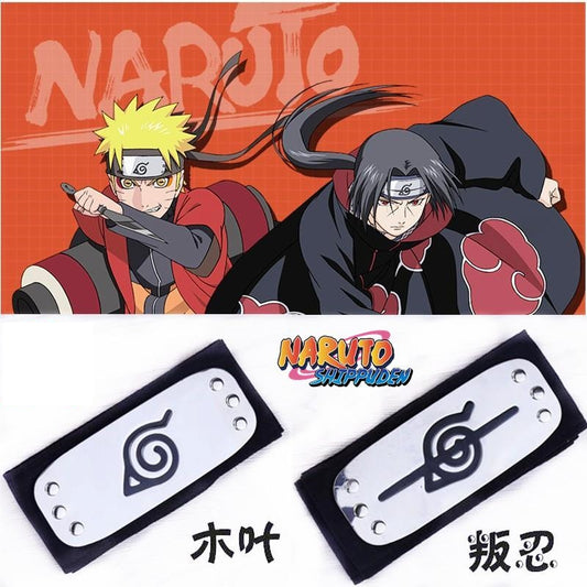 Akatsuki and Shinobi Anime Cosplay Headband