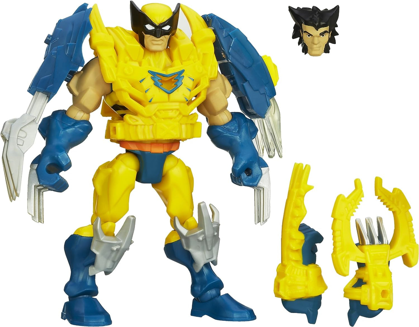 Marvel Super Hero Mashers Wolverine Action Figure Set – Interchangeable Build & Battle Kit | Geekzilla