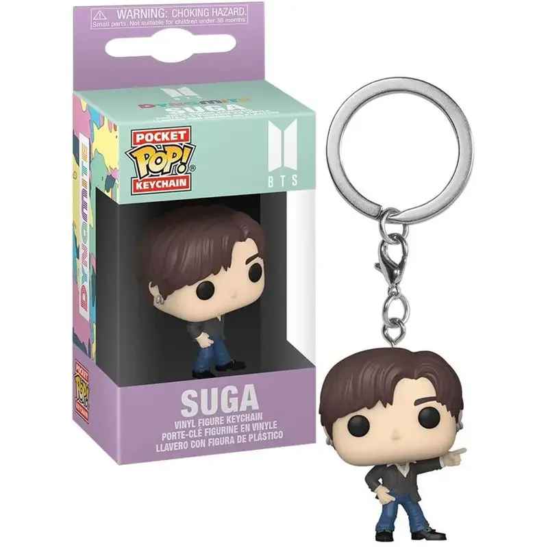 BTS members premium characters keychain