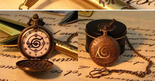 🍃 Naruto "Hidden Leaf" Collector's Pocket Watch