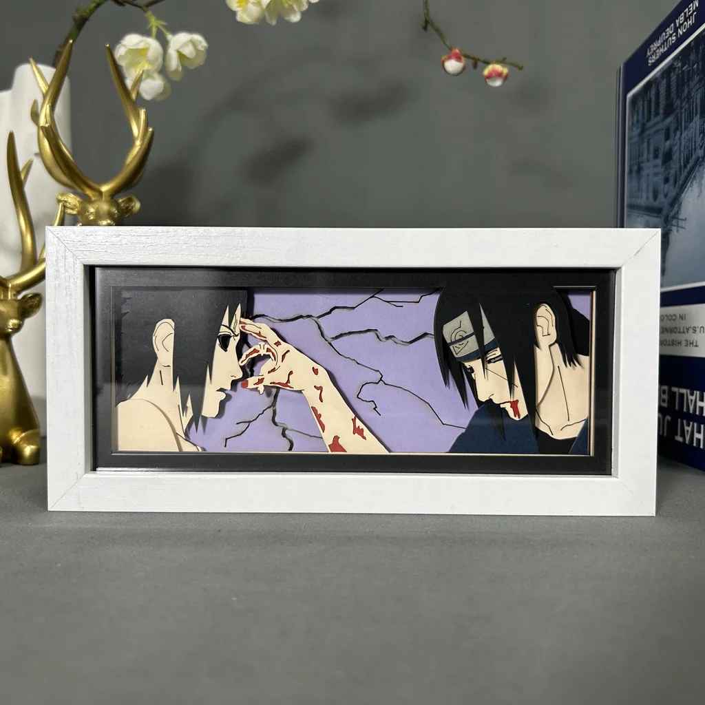 The Uchiha & Uzumaki Light Box Collection