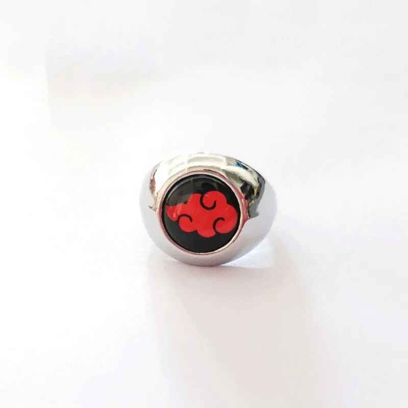 Naruto Akatsuki & Sharingan Ring Collection – Premium Metal Rings with Display Box