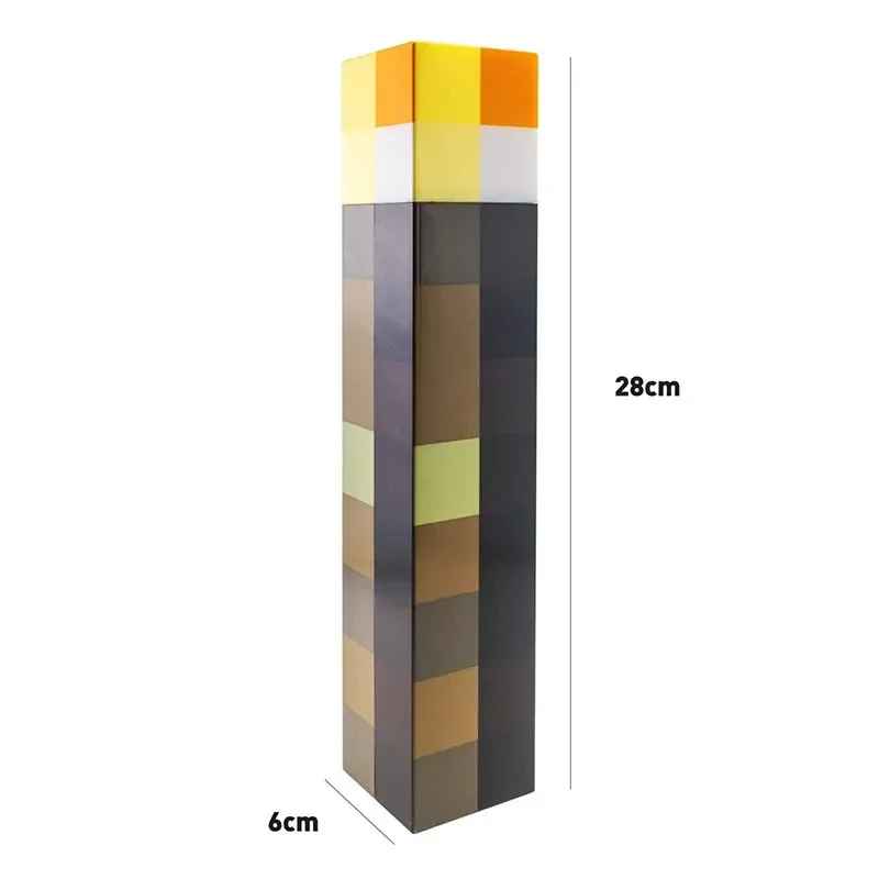 Minecraft 8-Color Pixel Torch