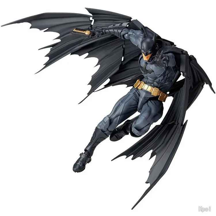 Batman Amazing Yamaguchi Action Figure - Revoltech Style Highly Articulated 6" Figure | DC Comics Dark Knight Collectible with Poseable Cape