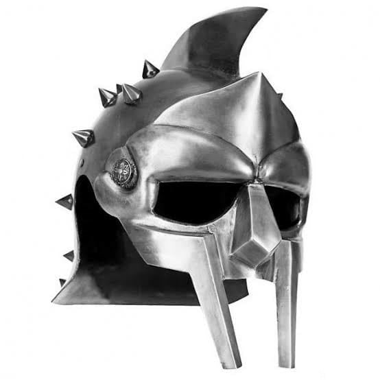 High-Quality Maximus Gladiator Helmet Replica – Roman Colosseum Armor | Geekzilla