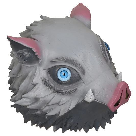 Beast King Boar Mask – Premium Inosuke Tactical Anime Cosplay Armor | Geekzilla