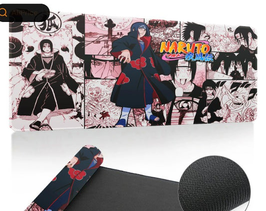 NARUTO SHIPPUDEN "ITACHI UCHIHA" MANGA COLLAGE PREMIUM DESK MAT