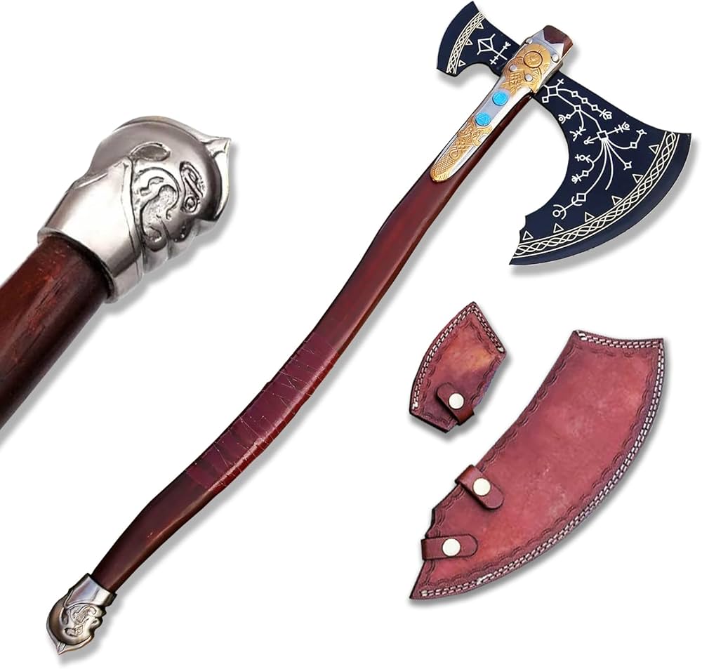 God of War "Leviathan Axe" Replica – Premium Kratos Frost Axe Metal Edition