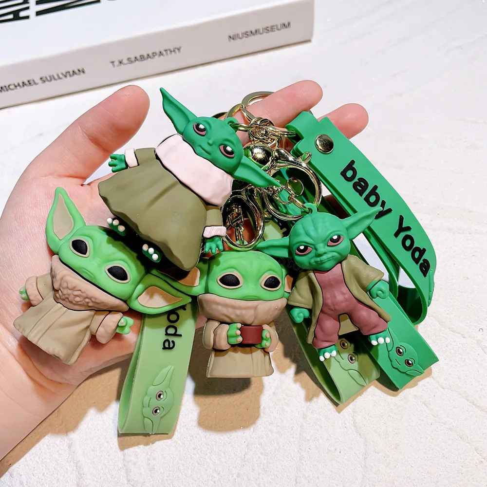 Disney Star Wars Keychains YODA and Baby Yoda