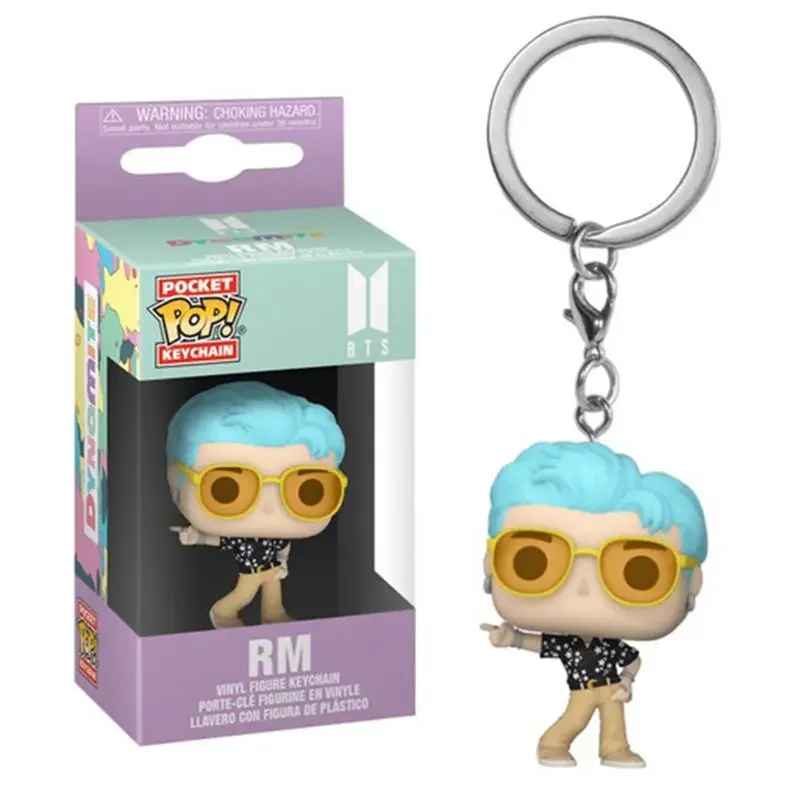 BTS members premium characters keychain
