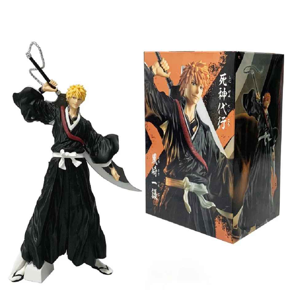 Bleach Ichigo Kurosaki Action Figure – 21cm  Shinigami Statue with Zangetsu Sword