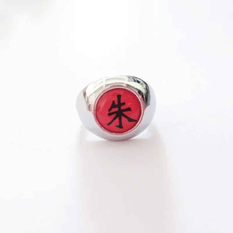 Naruto Akatsuki & Sharingan Ring Collection – Premium Metal Rings with Display Box