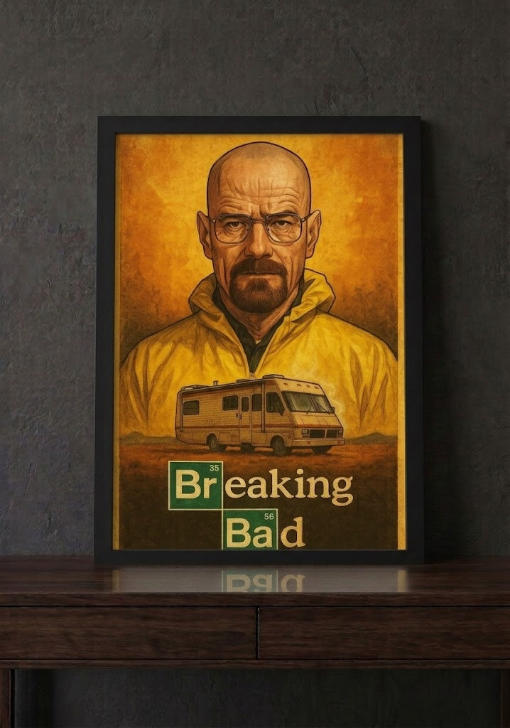 Cinematic Glass Art Frames – Iconic Movie & TV Show Wall Decor | Geekzilla