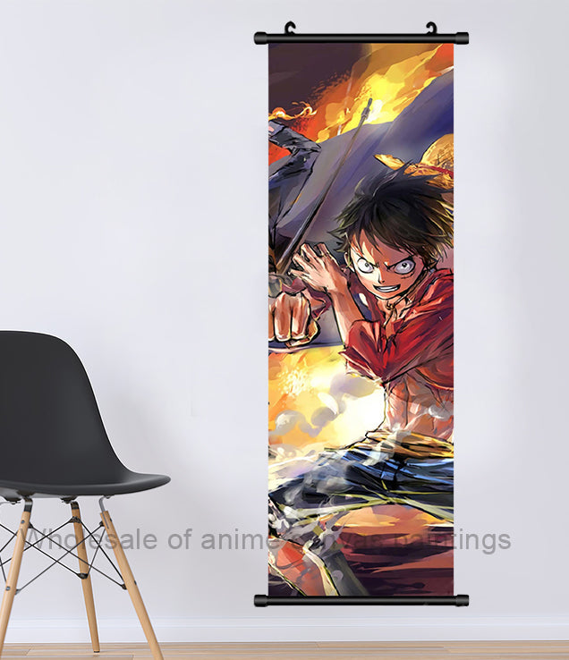 One Piece "Monkey D. Luffy" Wall Scroll