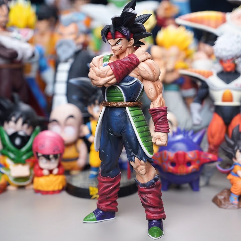Dragon Ball Z Bardock Figure - Battle Damaged Saiyan PVC Statue