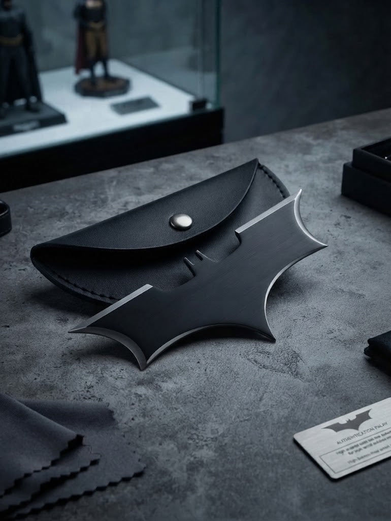Batman Metallic Throwing Batarang Replica Assortment – Solid Steel Collectible | Geekzilla