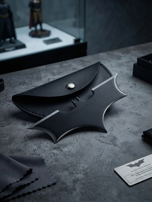 Batman Metallic Throwing Batarang Replica Assortment – Solid Steel Collectible | Geekzilla
