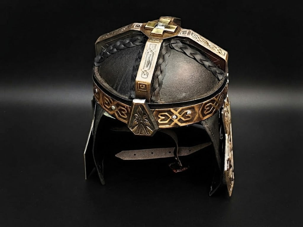 Gimli Dwarf Helmet Replica – Lord of the Rings Collectible Armor | Geekzilla