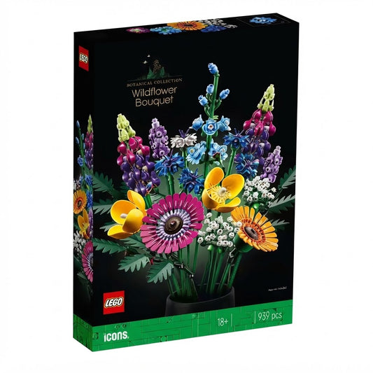 LEGO Icons Wildflower Bouquet Building Set 10313 - Botanical Collection