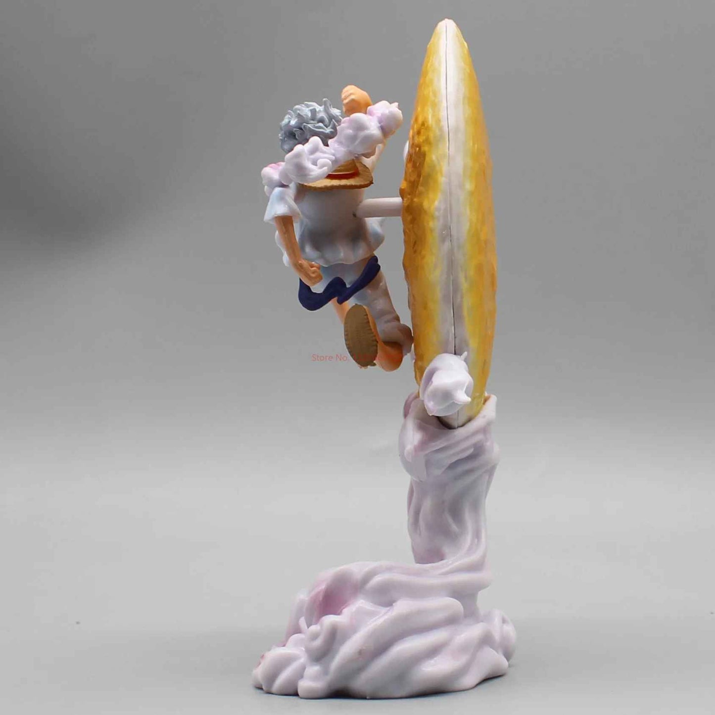 Luffy Rush To The Moon Lamp Figurine