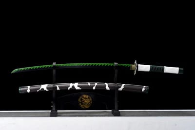 Sanemi Shinazugawa Metallic Katana Replica – Demon Slayer High-Quality Sword | Geekzilla
