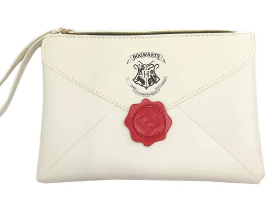 HARRY POTTER "HOGWARTS ACCEPTANCE LETTER" PREMIUM WRISTLET CLUTCH