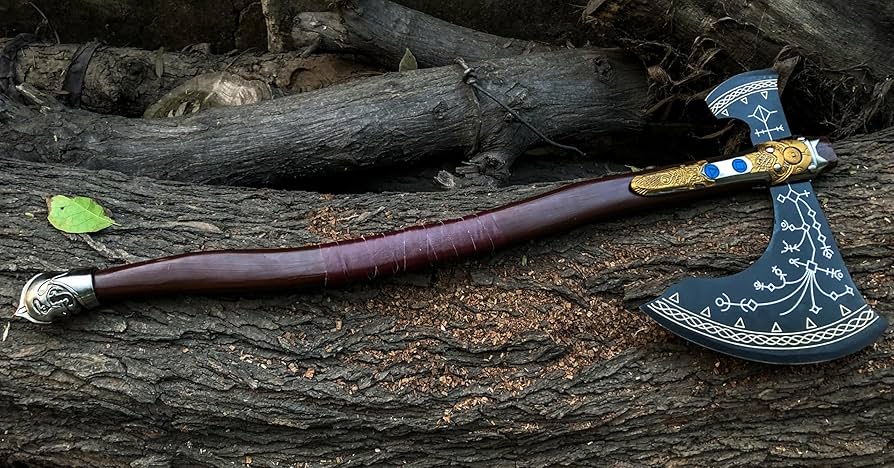 God of War "Leviathan Axe" Replica – Premium Kratos Frost Axe Metal Edition