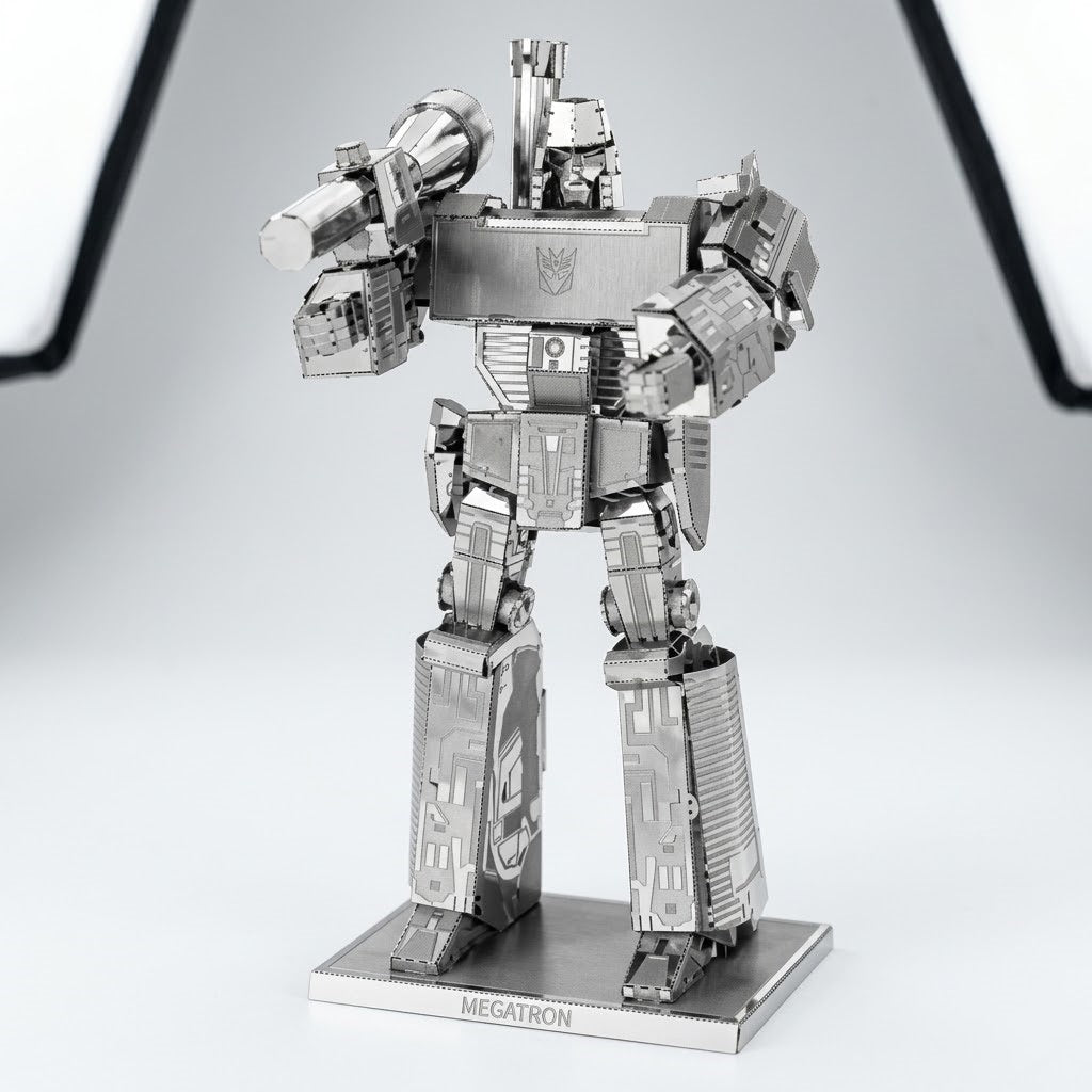 Transformers Megatron DIY Metal Model Kit – Premium Laser-Cut Stainless Steel Decepticon Leader 3D Puzzle