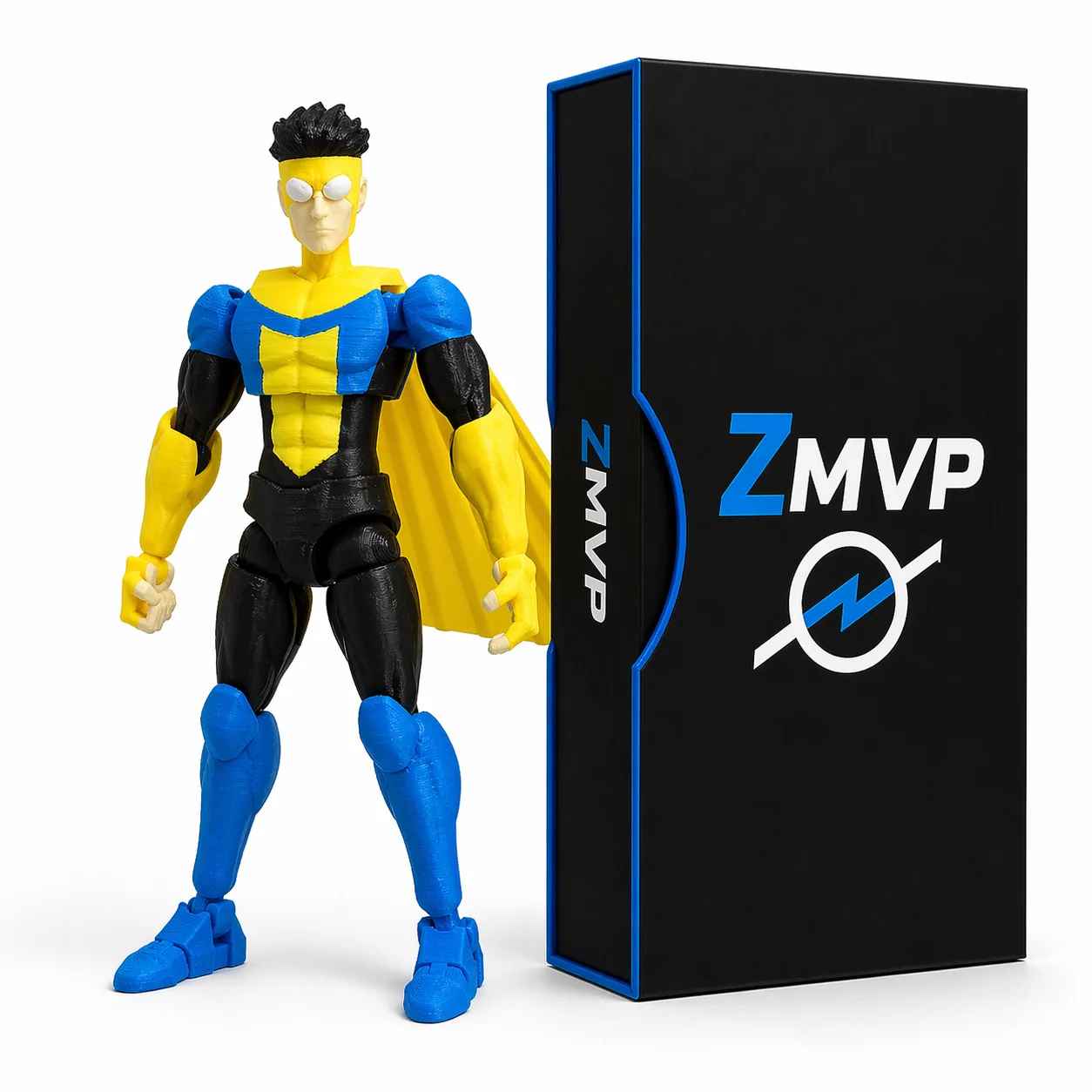 ZMVP Highly Articulated Superhero Action Figure – Premium Comic Book Character Poseable Model, Collectible Multi-Jointed Display Toy