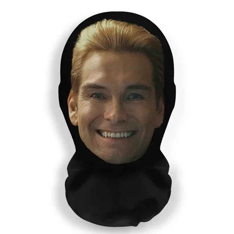 Novelty 3D Graphic Face Balaclava – Funny Celebrity & Pop Culture Printed Full Face Mask, Breathable Windproof Cosplay Neck Gaiter
